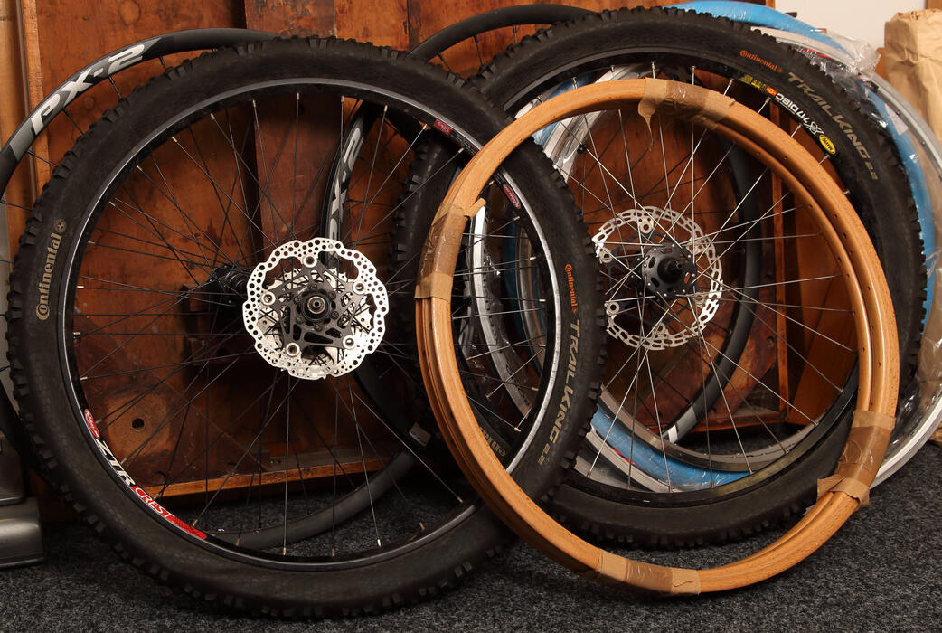 Hand built bicycle wheel by The Bike Whisperer in Berkshire
